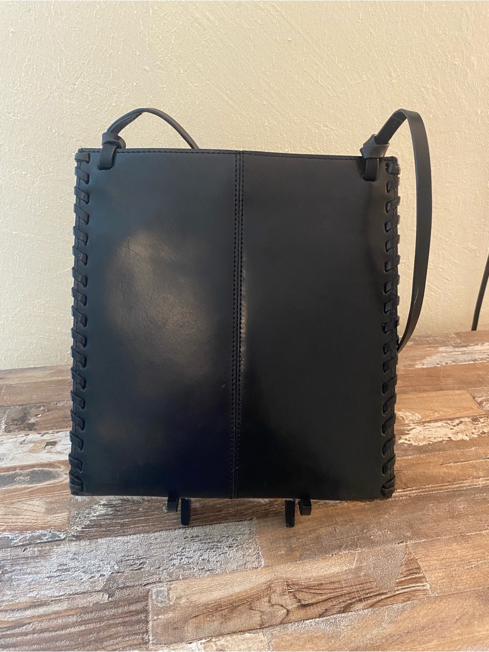 Fossil Brown & White Cowhide Crossbody Bag - Picture 4 of 12